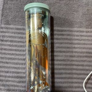 Starbucks 2020 Golden Mermaid Cold Cup Tumbler16oz